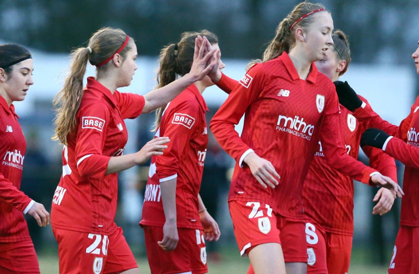 Victoire de nos filles 1-3 à Heist