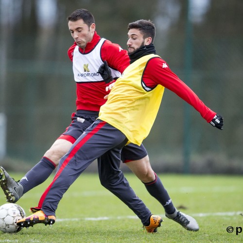 Open training op Sclessin woensdag