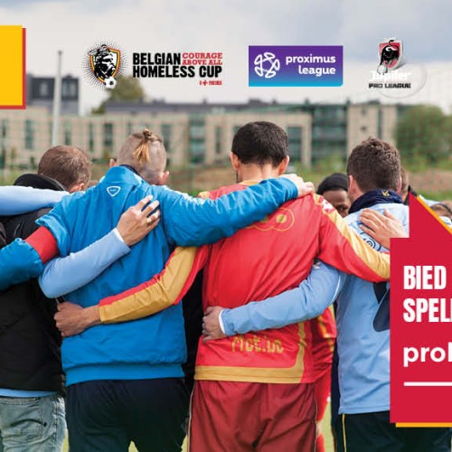 Kerstactie Pro League ten voordele Belgian Homeless Cup vandaag om 13u van start!