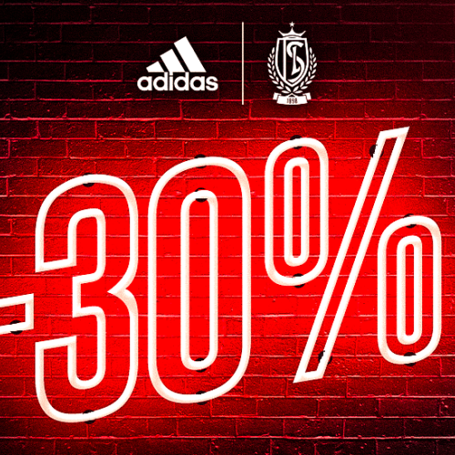 30 % korting op de truitjes en de volledige adidas-collectie